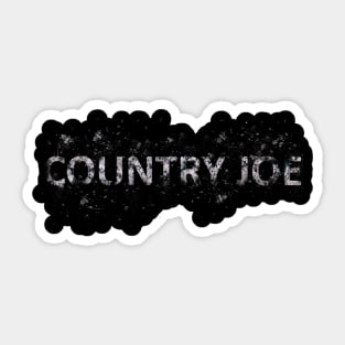 Country Joe Sticker